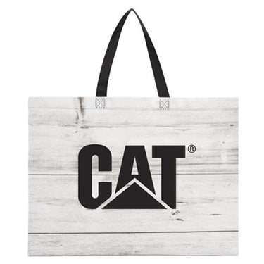 Bolso Tote Grande No Tejido Laminado Chalet
